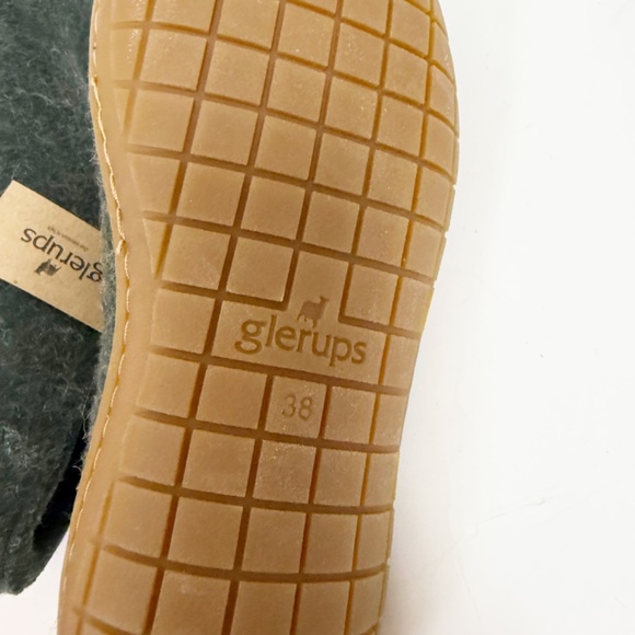 Glerups Shoe Natural Rubber Sole Honey Forest Slippers Size 38 - Picture 7 of 7